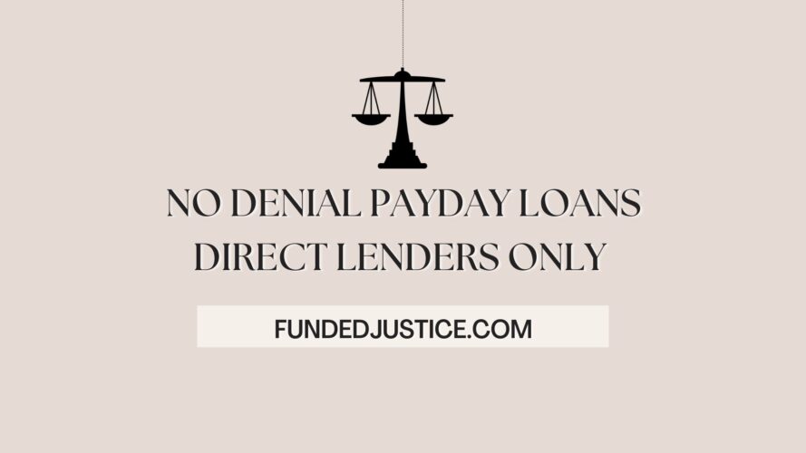 No denial payday loans direct lenders only