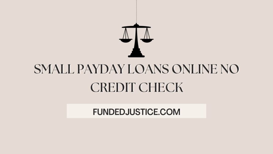 Small Payday Loans Online No Credit Check