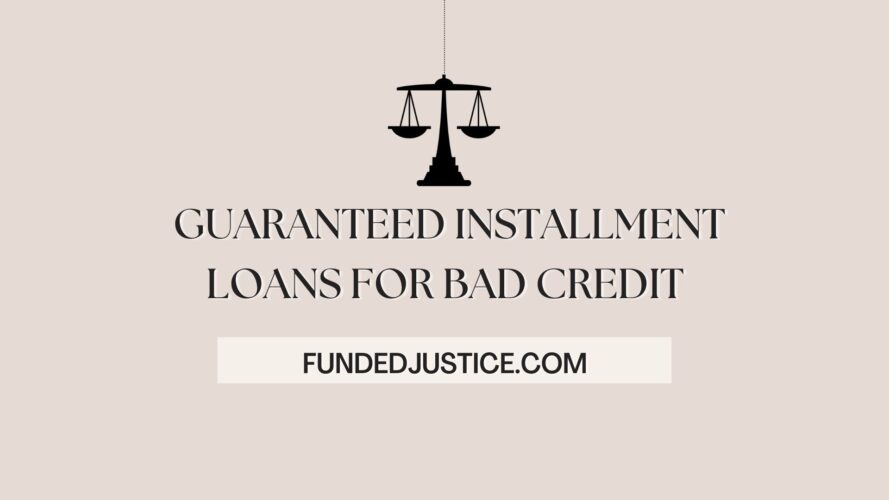 Guaranteed Installment Loans For Bad Credit