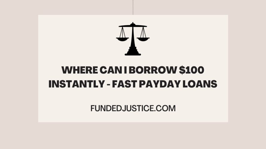 Where Can I Borrow $100 Instantly - Fast Payday Loans