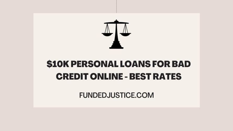 10000$ Personal Loans For Bad Credit Online - Best Rates
