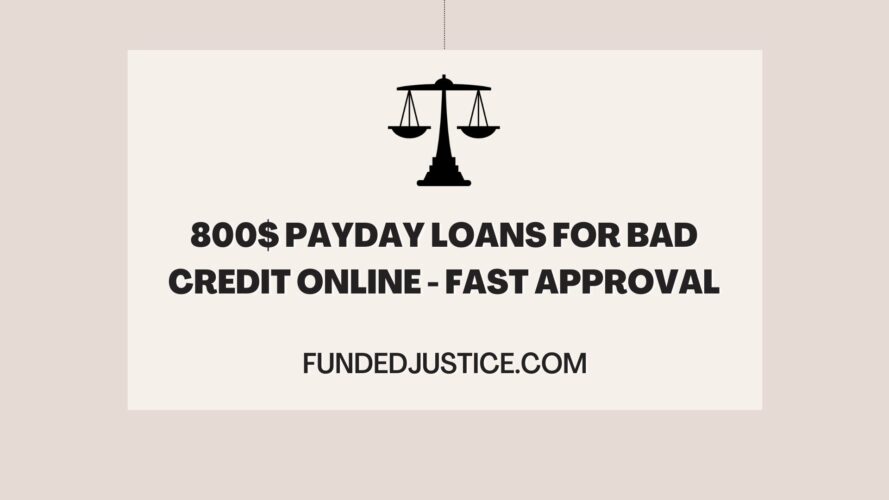 800$ Payday Loans For Bad Credit Online - Fast Approval
